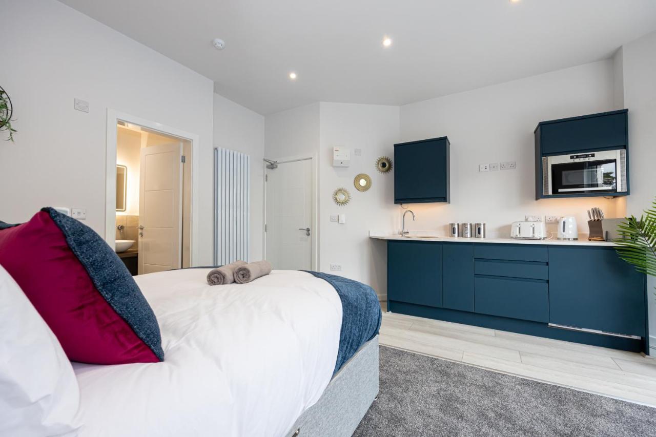Morecambe Bay Studio Flats Free Parking Beach Front Exteriör bild
