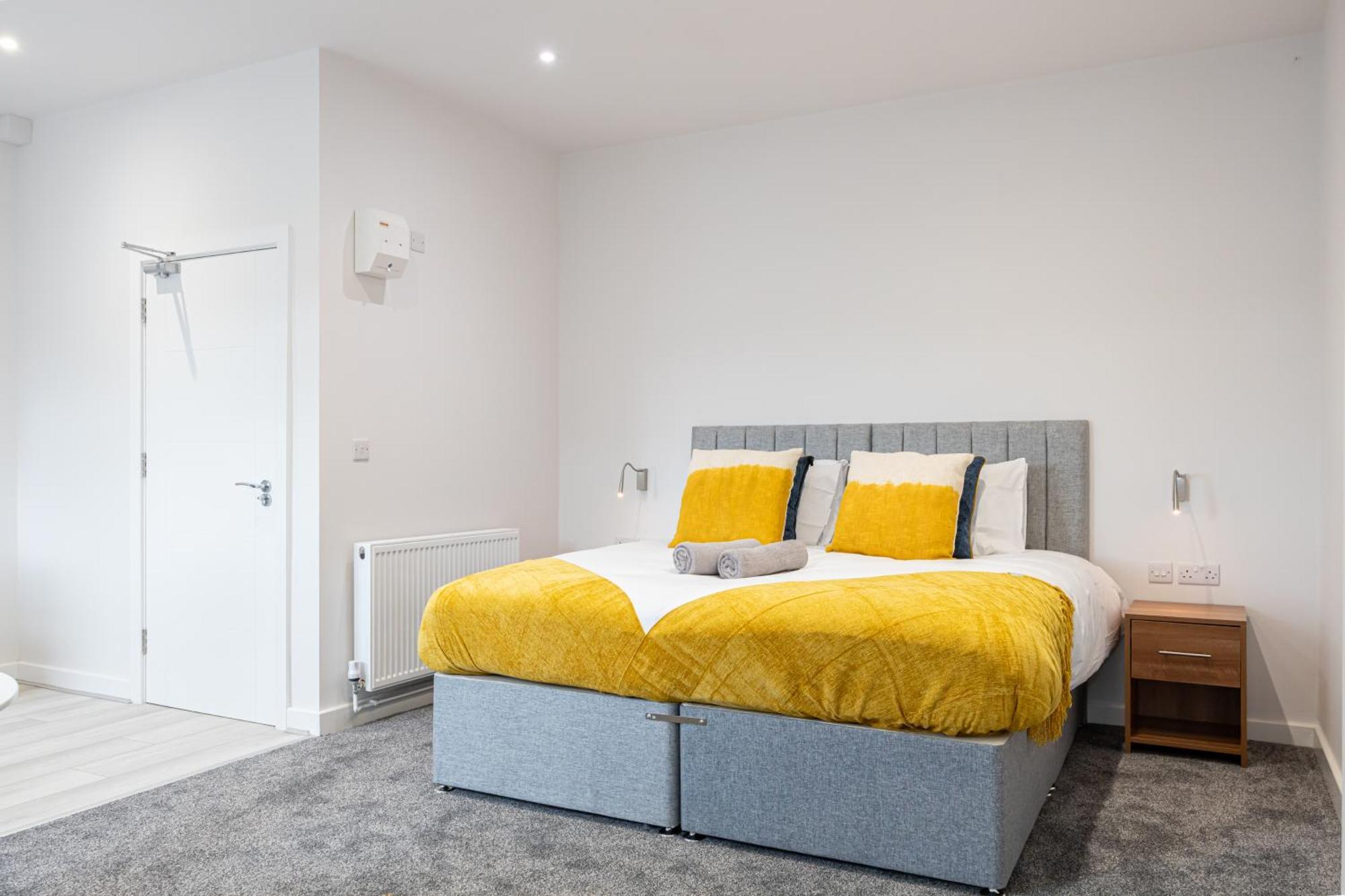 Morecambe Bay Studio Flats Free Parking Beach Front Exteriör bild